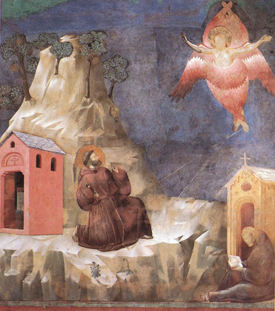 GiottodiBondone Stigmatization of St Francis