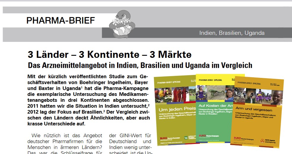 Pharmabrief 2014