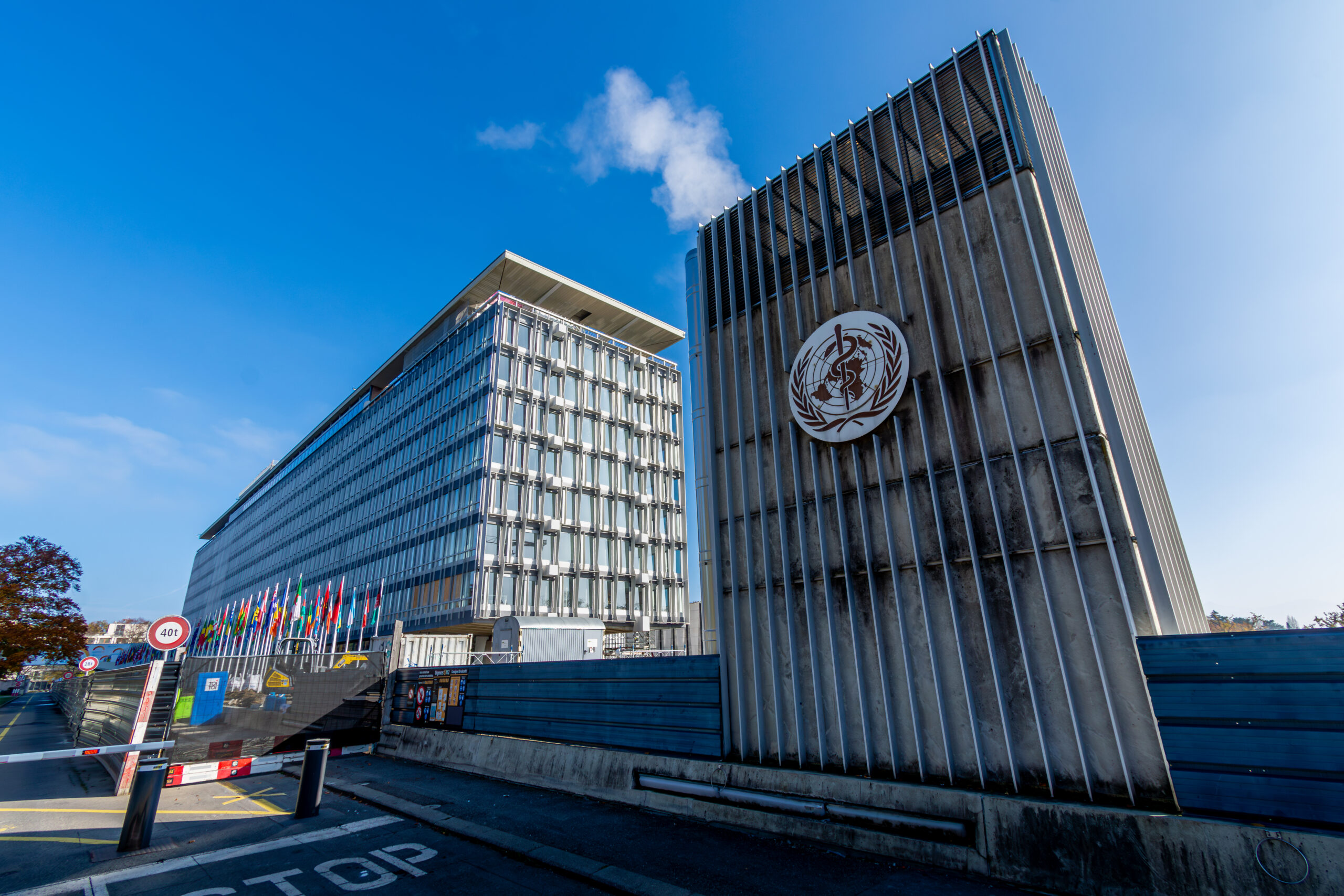 WHO Gebäude in Genf, in der Schweiz