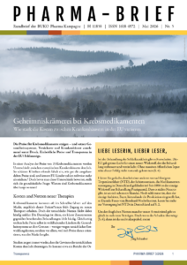 Cover des Pharma-Briefs 3/2026