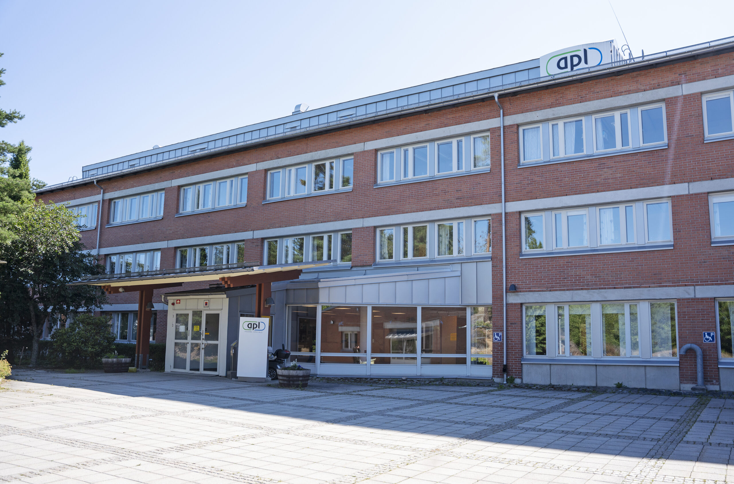 APL-Hauptsitz in Stockholm, Schweden.
